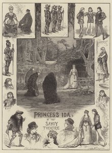 Prinsesse Ida på Savoy Theatre av Henry Stephen Ludlow